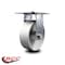 Service Caster 6 Inch Heavy Duty Top Plate Semi Steel Rigid Caster with Roller Bearing SCC SCC-35R620-SSR - alternate 4